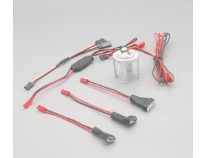 Cyclone Power 32mm CenterBurner Lighting System With Single Light For FMS / E-flite 80mm EDF     Cyclone Power 32mm CenterBurner Lighting System With Single Light For FMS / E-flite 80mm EDF